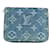 Louis Vuitton zippy Denim Blau Baumwolle