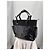 Chanel Paris-Biarritz 2012 GM borsa nera Nero Silver hardware - vista 5