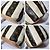 Borsa Petit Noé Monogram Rayures Edizione Limitata Louis Vuitton Marrone/Crema - vista 5
