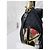 Borsa hobo Babouska Indy media in tela e pelle GG di Gucci nera Nero - vista 3