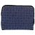 Bulgari BVLGARI Tasche aus blauer Leinwand mit Silber authentisch ar12334 - Ansicht 3