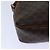 Céline Borsa a spalla in tela Macadam CELINE in pelle PVC marrone oro Auth 85387 D'oro - vista 12