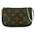 Brown Louis Vuitton Monogram Mini Pochette Accessoires Handbag Cloth  ref.1568716