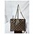 Neceser Monogram LOUIS VUITTON Marrón/Beige Castaño - vista 11