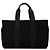 Hermès Schwarze Toile Acapulco MM Tasche