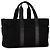 Hermès Schwarze Toile Acapulco MM Tasche - Ansicht 2