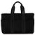 Hermès Schwarze Toile Acapulco MM Tasche - Ansicht 3