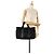 Hermès Schwarze Toile Acapulco MM Tasche - Ansicht 9