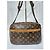 Borsa a Spalla Reporter Louis Vuitton Marrone/Beige - vista 14