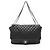 Borsa a spalla in pelle Chanel Jumbo Coco Rain Flap Nero