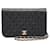 Chanel CC Matelasse Full Flap Bag  Leather Shoulder Bag Black  ref.1569979