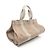 Hermès Bolso tote de lona Hermes Cannes MM Castaño - vista 2