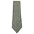 Corbata de seda Hermès 684AO Verde  - vista 4