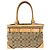Borsa tote in tela/pelle marrone Coach - vista 2