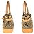 Borsa tote in tela/pelle marrone Coach - vista 6
