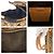 Borsa tote in tela/pelle marrone Coach - vista 8