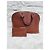 Borsa Alma di Louis Vuitton e portafoglio a chiusura a bacio in pelle Epi Marrone - vista 3