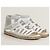 Hermès HERMES Costanza Espadrillas in Pelle Bianca T38 Bianco - vista 2