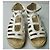 Hermès HERMES Costanza Espadrillas in Pelle Bianca T38 Bianco - vista 5