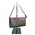 Pochette Fendi Zucca in pelle con catena Marrone