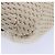 CHANEL Borsa a mano in tela di pelle beige CC Auth yb619 - vista 11