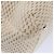 CHANEL Borsa a mano in tela di pelle beige CC Auth yb619 - vista 12