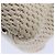 CHANEL Borsa a mano in tela di pelle beige CC Auth yb619 - vista 13