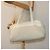 CHANEL Borsa a mano in tela di pelle beige CC Auth yb619 - vista 25