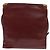 Borsa a spalla CARTIER in pelle rossa e oro Auth 85833 Rosso D'oro - vista 3