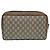 GUCCI GG Plus Supreme Clutch Bag PVC Beige Auth mr376 - vista 3
