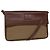 Gucci Borsa a spalla Micro GG Supreme in PVC marrone beige 004 112 0158 Auth th5194