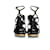 Slingback-Sandalen aus Pythonleder von Tom Ford Schwarz - Ansicht 4