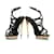 Slingback-Sandalen aus Pythonleder von Tom Ford Schwarz - Ansicht 7