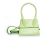Jacquemus, la borsa chiquito media in pelle Verde - vista 2