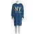 Gucci Wollkleid Blau