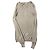 Rick Owens Beige Semitransparent Longsleeve from Fall Winter 2013.