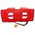 Louis Vuitton Keepall 50 World Cup Pelle Bianco Rosso - vista 4