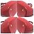 Borsa a mano Louis Vuitton Mazarine PM in pelle Monogram Empreinte rossa Rosso - vista 3