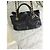 Borsa Tote Chanel in Pelle Nera Nero - vista 5