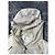 Marithé et François Girbaud Marithe Francois Girbaud años 00 impermeable transparente blanco. Gris - vista 3