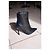Botines John Galliano de piel negro y azul oscuro - vista 5