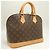 Sac à main Alma Monogram Louis Vuitton Marron Monogramme - vue 2