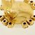 Orecchini a clip placcati in oro di Chanel con strass D'oro - vista 6