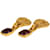 Orecchini Chanel Gripoa Coco Mark Clip Bordò  - vista 2