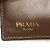 Billetera bi-fold de jacquard marrón Prada - vista 9