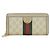 Billetera bi-fold Gucci Ophidia GG Supreme Beige