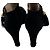 Chanel Botas de ante con borlas doradas Negro Gold hardware - vista 14