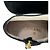 Chanel Botas de ante con borlas doradas Negro Gold hardware - vista 18