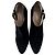 Chanel Botas de ante con borlas doradas Negro Gold hardware - vista 3