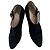 Chanel Botas de ante con borlas doradas Negro Gold hardware - vista 8